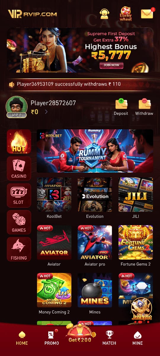 RVIP Game APK – Trusted Online Gaming Application